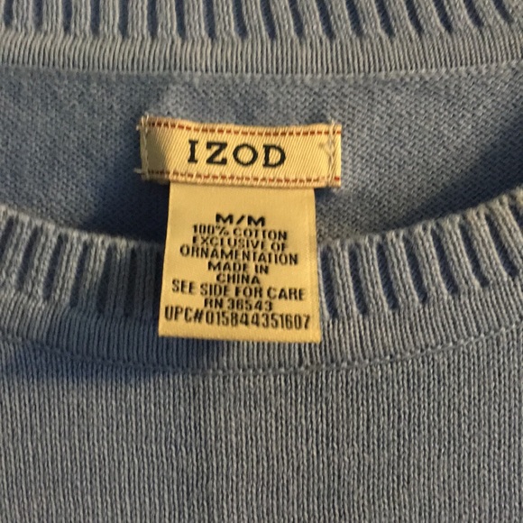 Cotton izod sweater - Picture 2 of 3